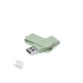 Memoria USB 16GB en caña de trigo con clip giratorio