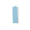 Memoria USB 16GB en caña de trigo con clip giratorio Azul