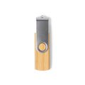 Memoria USB bambú