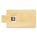 Memoria Plana USB Bambú 32GB