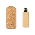 Memoria USB de cartón y funda de corcho