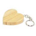 Memoria USB Corazón Bambú 16GB