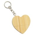 Memoria USB Corazón Bambú 16GB
