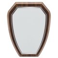 Metopa Cristal/Madera Torneada con Soportes