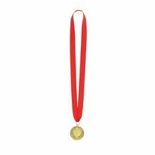 Medalla dorada con cinta Dor