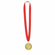 Medalla metálica dorada Dor