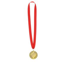 Medalla metálica dorada Dor