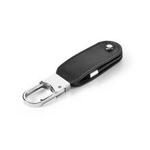 Memoria USB 8GB con Mosquetón Negro
