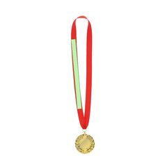 Medalla metálica dorada | Area 2 | 250 x 15