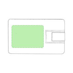 Memoria USB 16GB plana | Cara A Centrado | 50 x 35