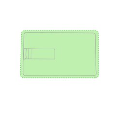 Memoria USB tarjeta 16GB | Cara A | 83 x 52