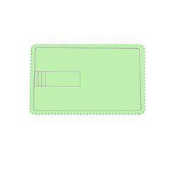 Memoria USB tarjeta 16GB | Cara A
