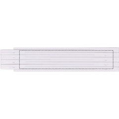 Metro plegable de carpintero de 1 metro | Frontal | 100 x 20