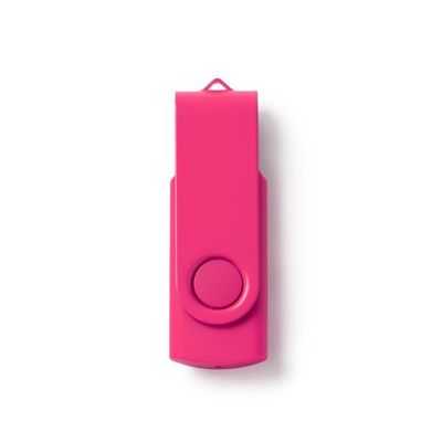 Memoria USB con clip giratorio 16GB Fucsia 16 Gb