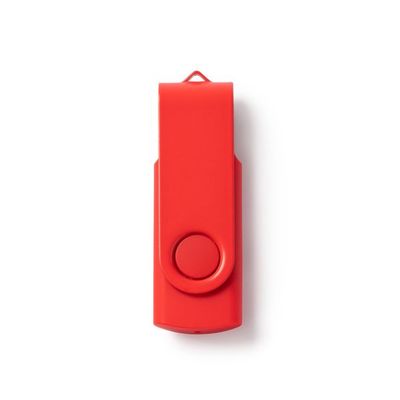 Memoria USB con clip giratorio 16GB Rojo 16 Gb