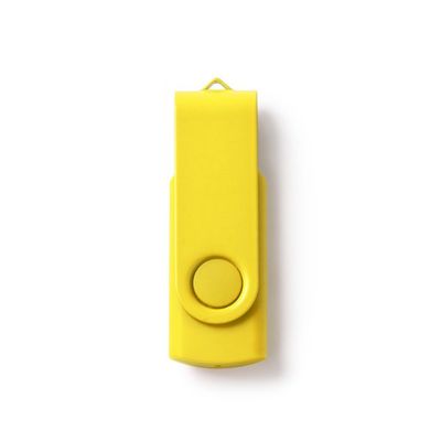 Memoria USB con clip giratorio 16GB Amarillo 16 Gb