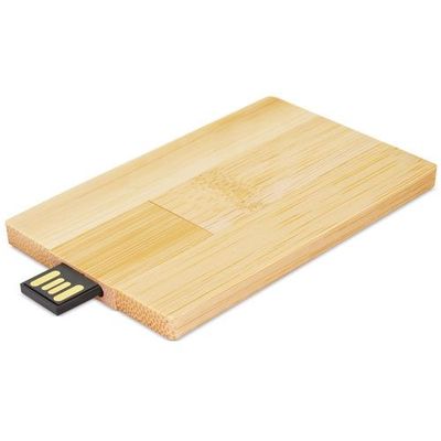 Memoria Plana USB Bambú 32GB