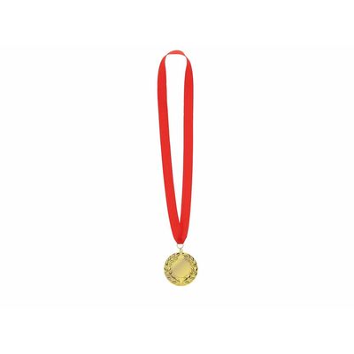 Medalla metálica dorada Dor