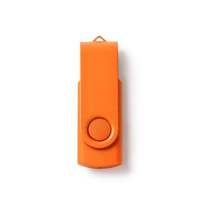 Memoria USB con clip giratorio 16GB Naranja 16 Gb