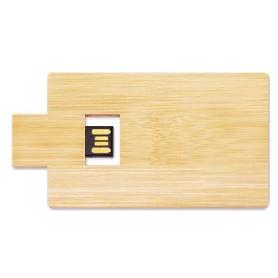 Memoria Plana USB Bambú 32GB