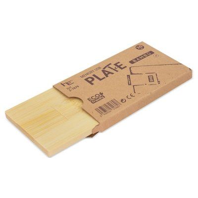 Memoria Plana USB Bambú 32GB