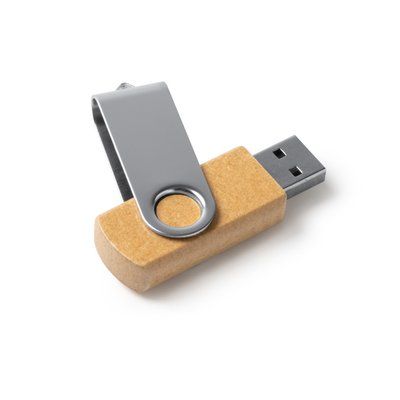 Memoria USB 16 GB con cartón reciclado