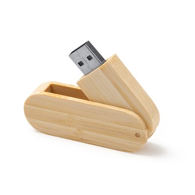 Memoria USB de bambú 16 GB portátil