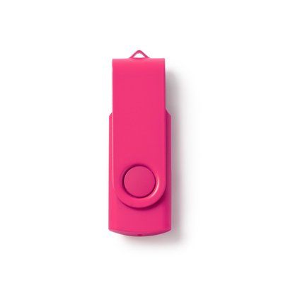 Memoria USB con clip giratorio 16GB Fucsia 16 Gb