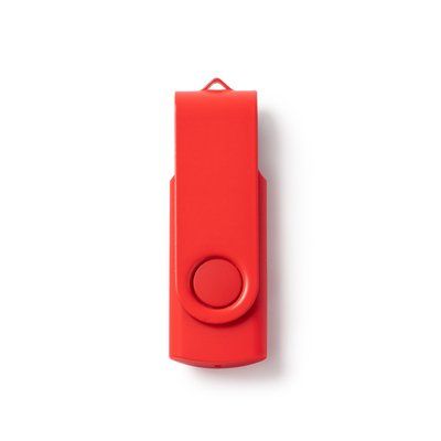 Memoria USB con clip giratorio 16GB Rojo 16 Gb
