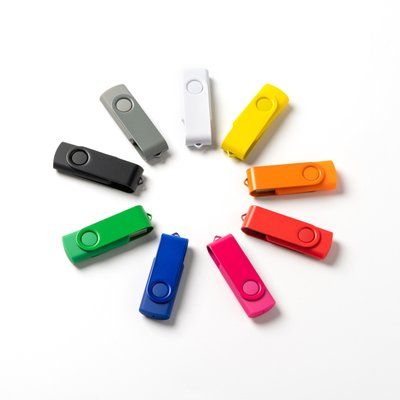 Memoria USB con clip giratorio 16GB