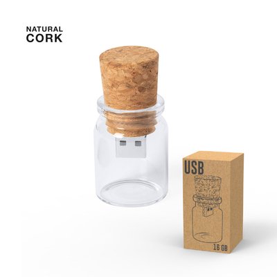 Memoria USB Tapón de Corcho 16GB