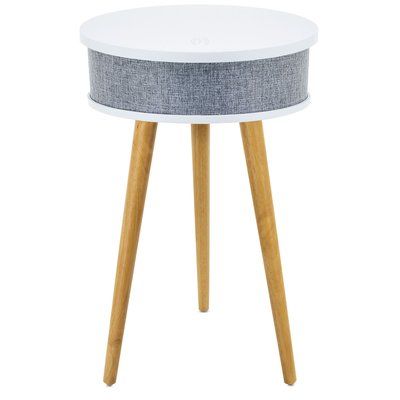 Mesa Altavoz Bluetooth Blanco