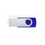 Memoria USB 8GB Giratoria Azul