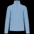 Micropolar 1/4 Cremallera con Bolsillos Sky Blue Xxl