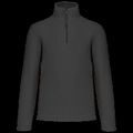 Micropolar 1/4 Cremallera con Bolsillos Dark Grey S