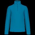 Micropolar 1/4 Cremallera con Bolsillos Tropical Blue 5Xl