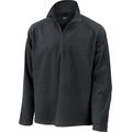 Micropolar con cremallera y antibolitas Black Xxl