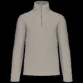 Micropolar 1/4 Cremallera con Bolsillos Beige 3Xl