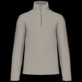 Micropolar 1/4 Cremallera con Bolsillos Beige 4XL
