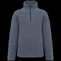 Micropolar 1/4 Cremallera con Bolsillos French Navy Heather M