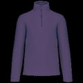 Micropolar 1/4 Cremallera con Bolsillos Purple 3Xl