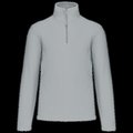 Micropolar 1/4 Cremallera con Bolsillos Snow Grey M