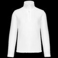 Micropolar 1/4 Cremallera con Bolsillos White Xl
