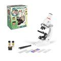 Microscopio educativo con lentes ajustables