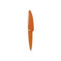 Mini bolígrafo colores brillantes y gran clip Naranja