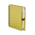 Mini-libreta ecológica de cartón reciclado con boli a juego 8,6x11,7 cm Ama