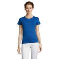 Camiseta Mujer 150g Algodón Azul Royal XXL