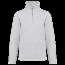 Micropolar 1/4 Cremallera con Bolsillos Ash Heather Xs