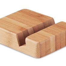 Mini Soporte de Bambú para Teléfono Madera