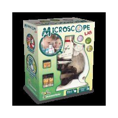 Microscopio educativo con lentes ajustables | Delantera | 60 x 60